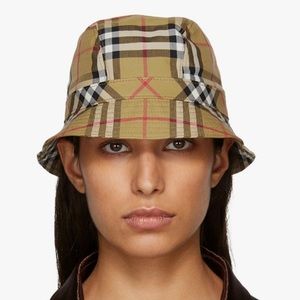 Reversible Burberry Bucket Hat